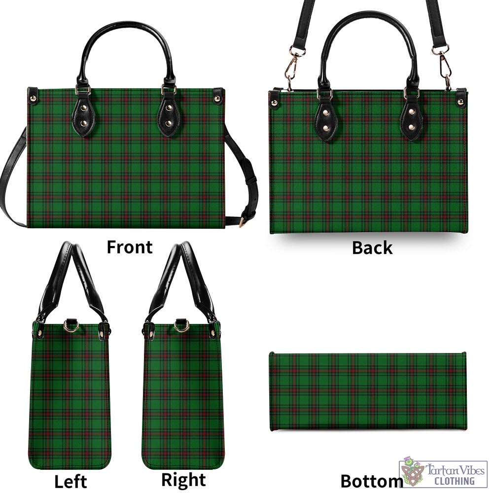 Tartan Vibes Clothing Ged Tartan Luxury Leather Handbags