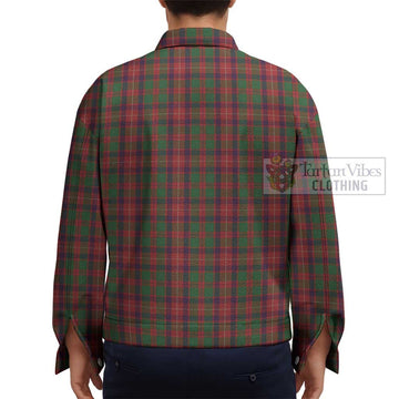 Geddes Tartan Unisex Lapel Cotton Jacket