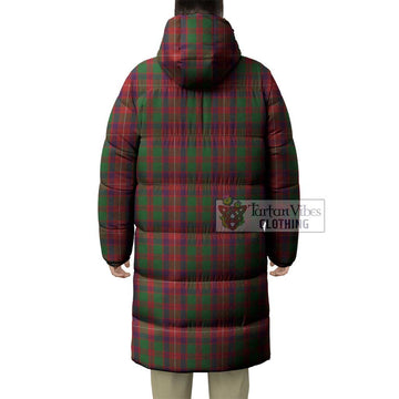 Geddes Tartan Long Down Jacket