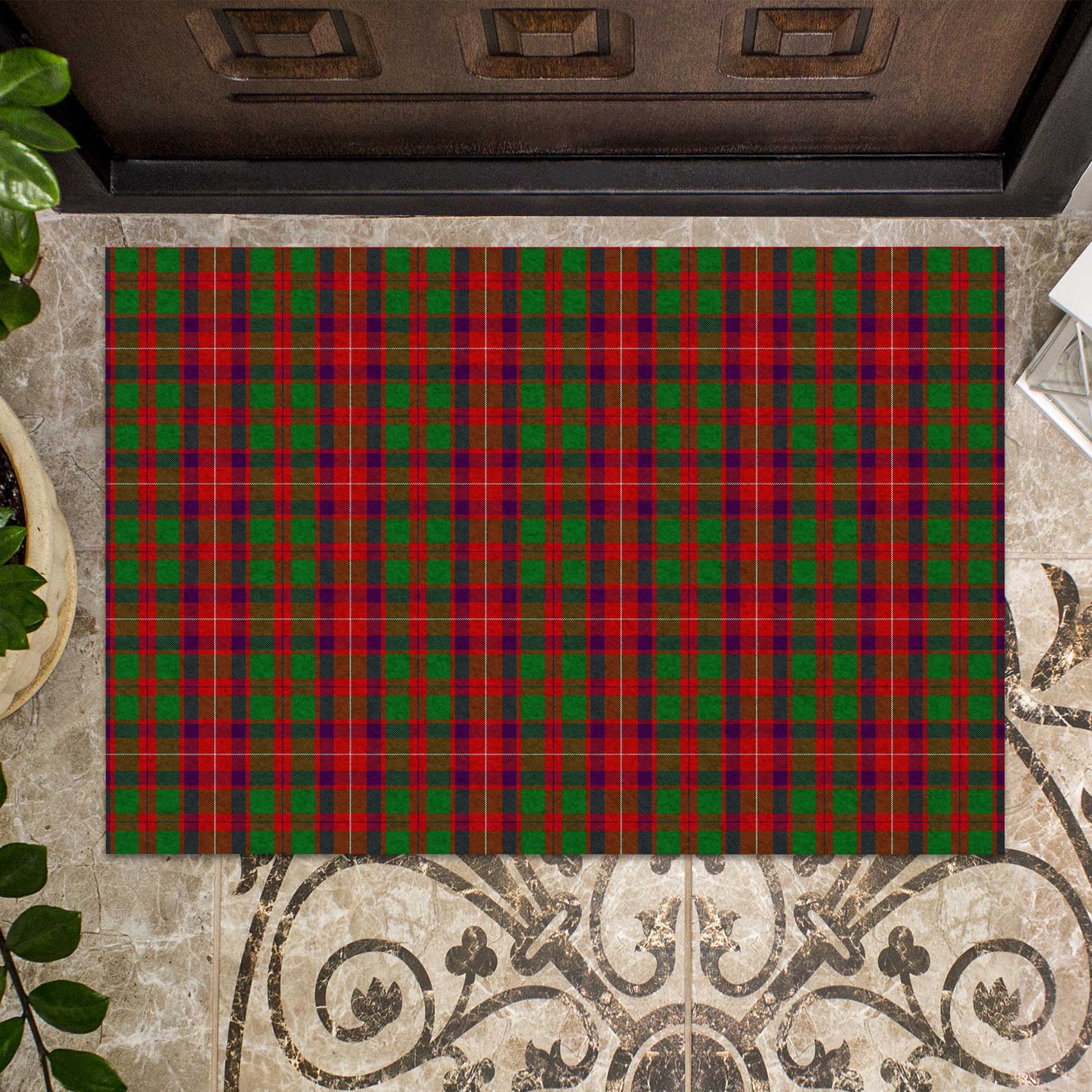 Geddes Tartan Door Mat - Tartanvibesclothing