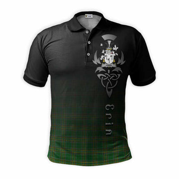 Gibbs Irish Clan Polo Shirt with Coat of Arms Erin Go Bragh Celtic Inspired Kid - Tartan Vibes Clothing