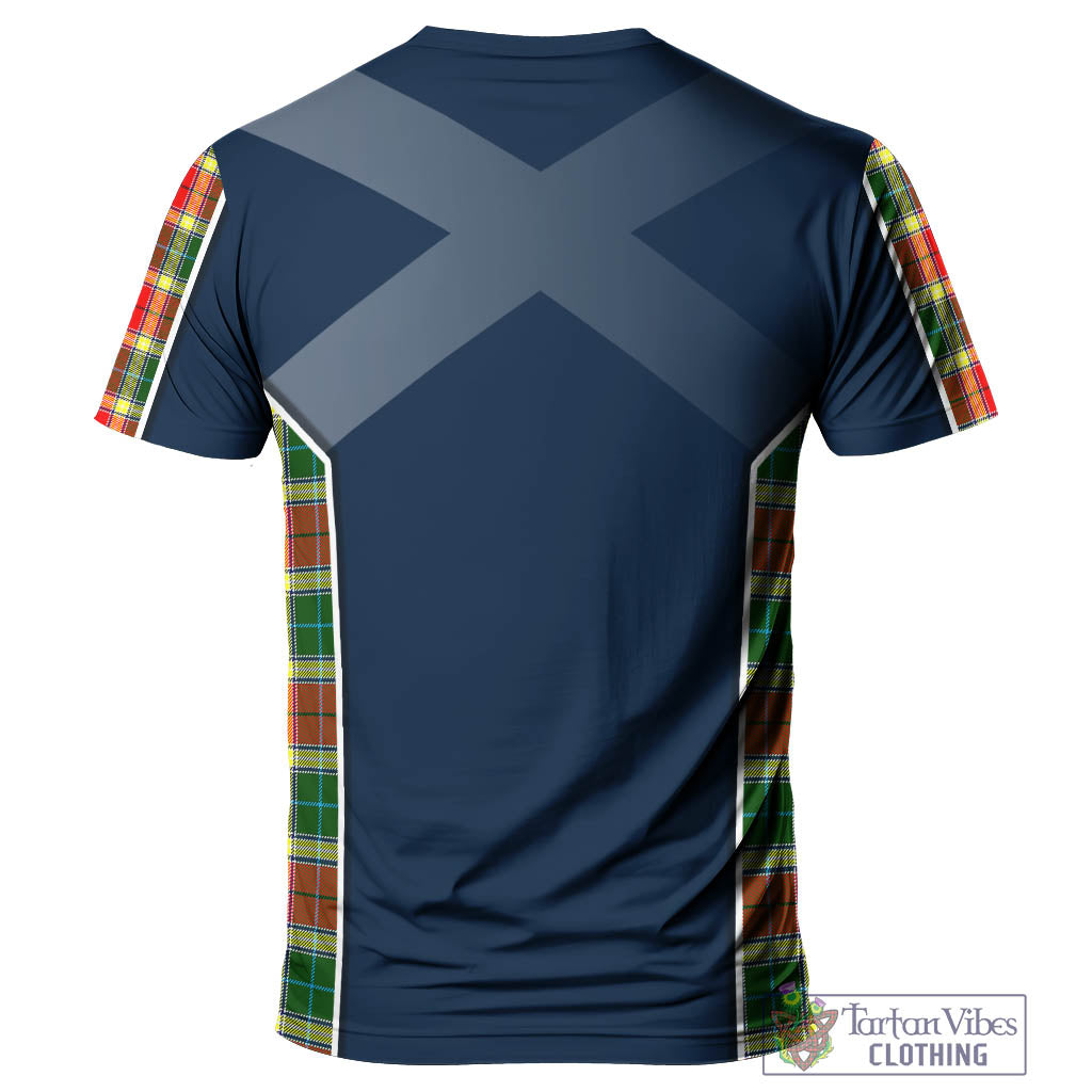 Tartan Vibes Clothing Gibbs Tartan T-Shirt with Family Crest and Scottish Thistle Vibes Sport Style