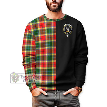 Gibson (Gibbs or Gibsone) Tartan Sweatshirt with Family Crest and Half Of Me Style