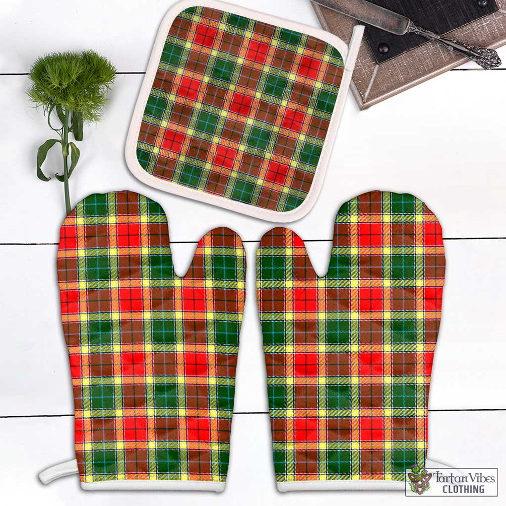 Gibson (Gibbs or Gibsone) Tartan Combo Oven Mitt & Pot-Holder Combo 1 Oven Mitt & 1 Pot-Holder White - Tartan Vibes Clothing