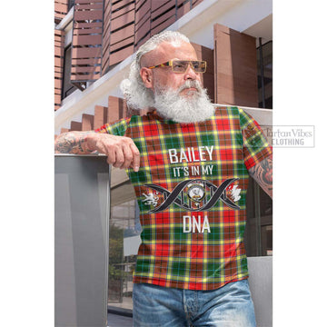 Gibson (Gibbs or Gibsone) Tartan Cotton T-shirt with Family Crest DNA In Me Style