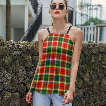 Gibson (Gibbs or Gibsone) Tartan Loose Halter Neck Camisole