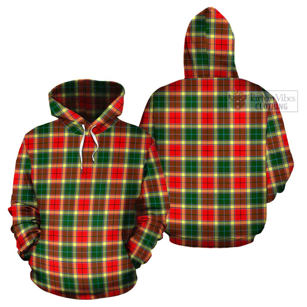 Gibson (Gibbs or Gibsone) Tartan Cotton Hoodie Pullover Hoodie - Tartan Vibes Clothing