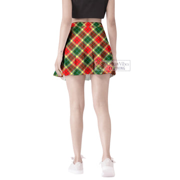 Gibson (Gibbs or Gibsone) Tartan Women's Plated Mini Skirt