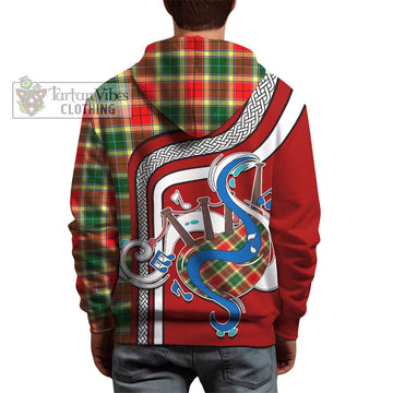 Gibson (Gibbs or Gibsone) Tartan Hoodie with Epic Bagpipe Style