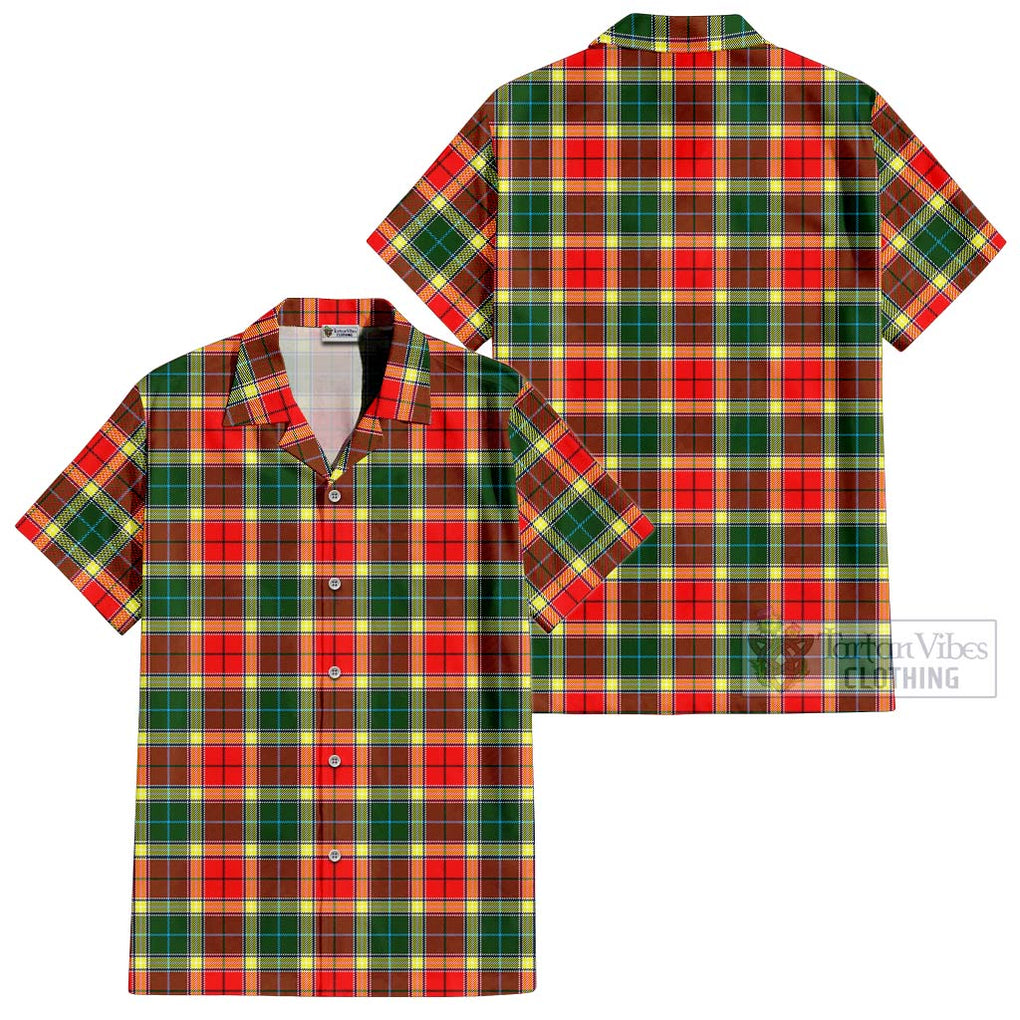 Gibson (Gibbs or Gibsone) Tartan Cotton Hawaiian Shirt Kid - Tartanvibesclothing Shop