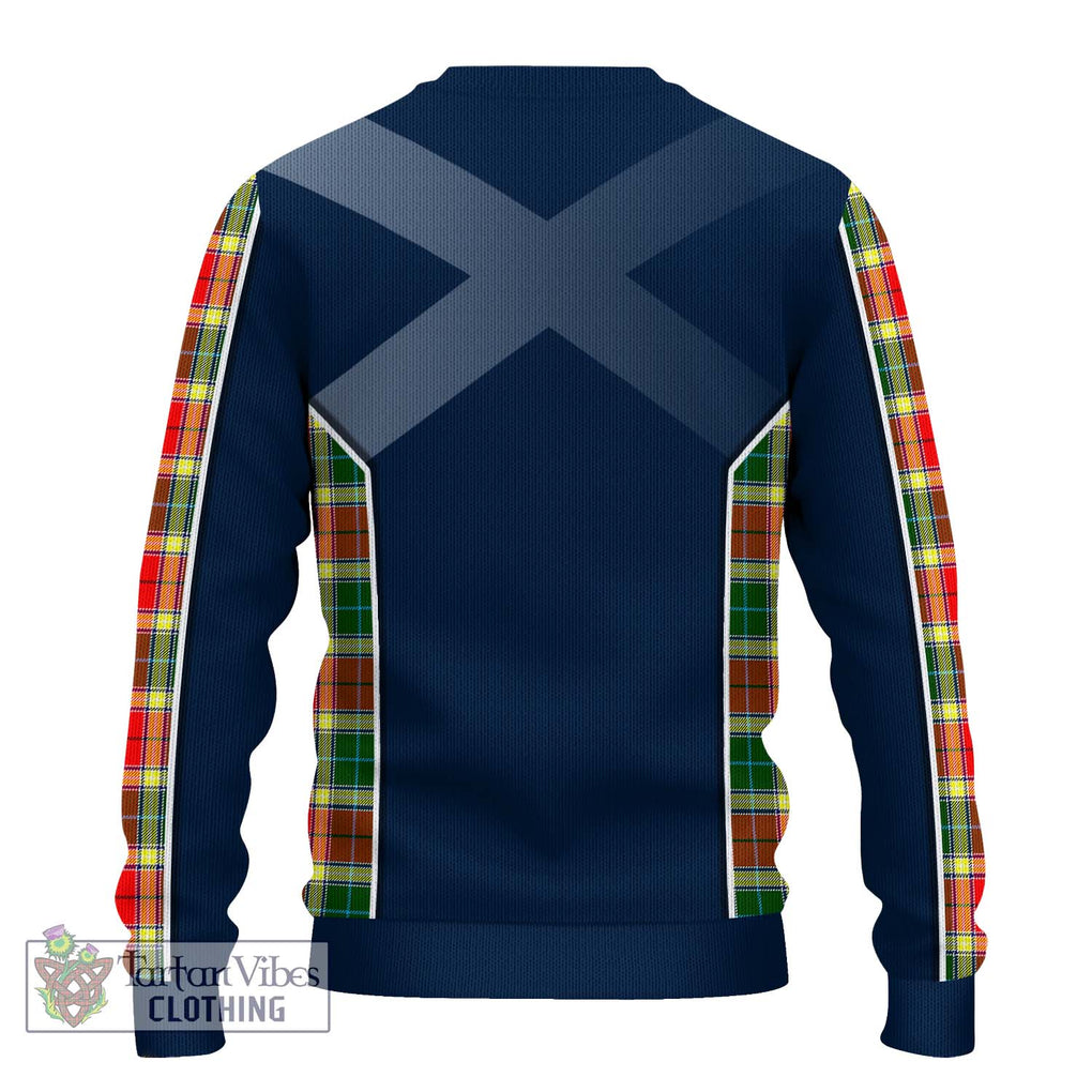 Gibson (Gibbs or Gibsone) Tartan Knitted Sweater with Family Crest and Lion Rampant Vibes Sport Style - Tartan Vibes Clothing