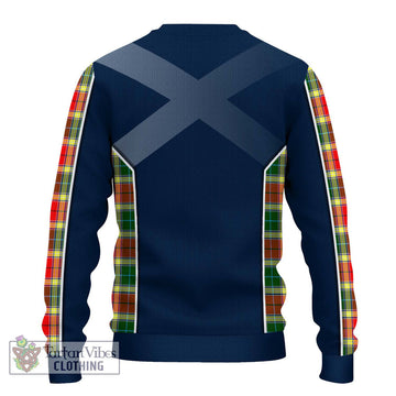 Gibson (Gibbs or Gibsone) Tartan Ugly Sweater with Family Crest and Lion Rampant Vibes Sport Style