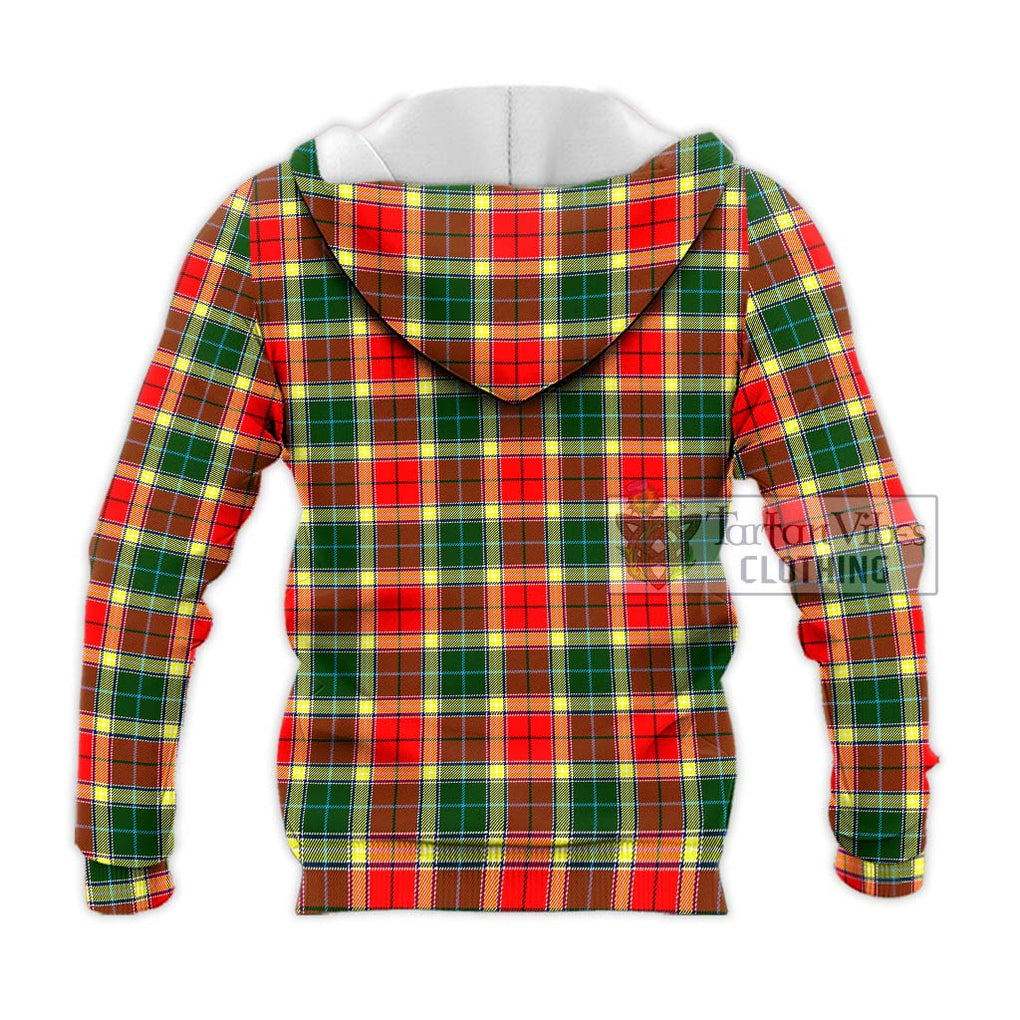 Gibson (Gibbs or Gibsone) Tartan Knitted Hoodie with Family Crest DNA In Me Style - Tartanvibesclothing Shop