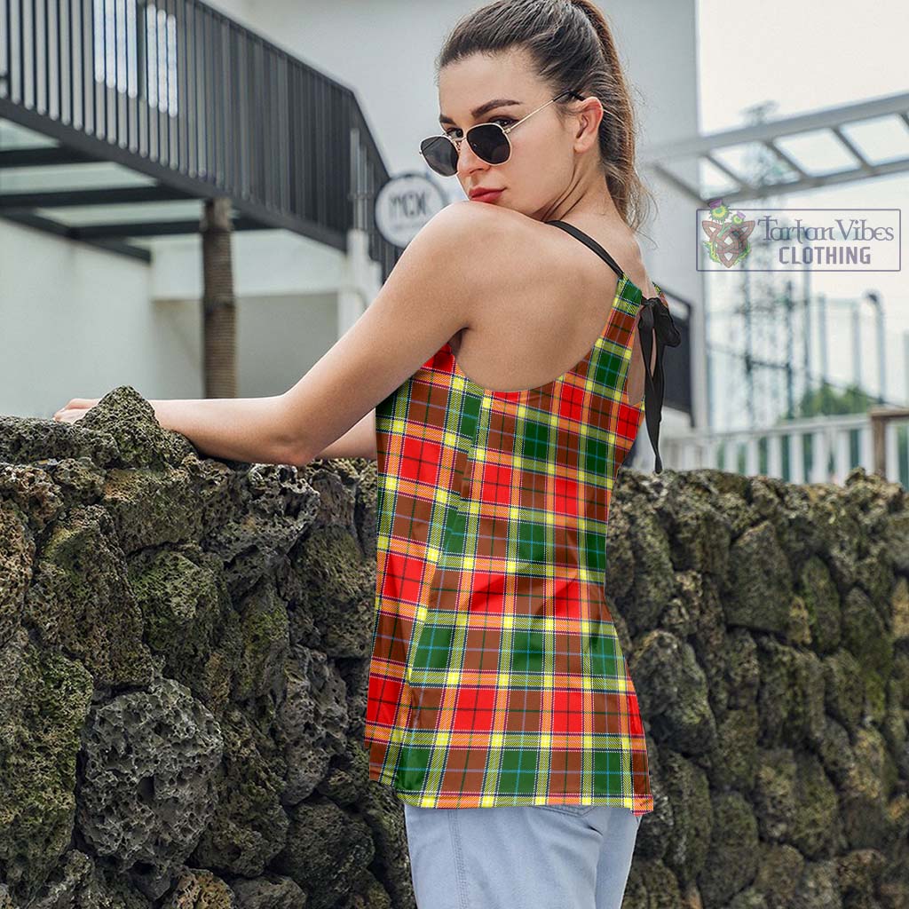 Tartan Vibes Clothing Gibson Tartan Loose Halter Neck Camisole