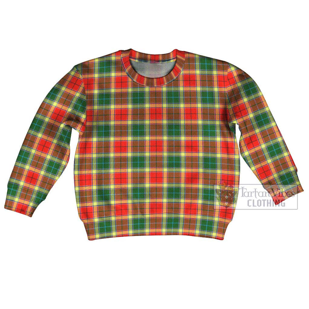 Tartan Vibes Clothing Gibson (Gibbs or Gibsone) Tartan Kid Ugly Sweater