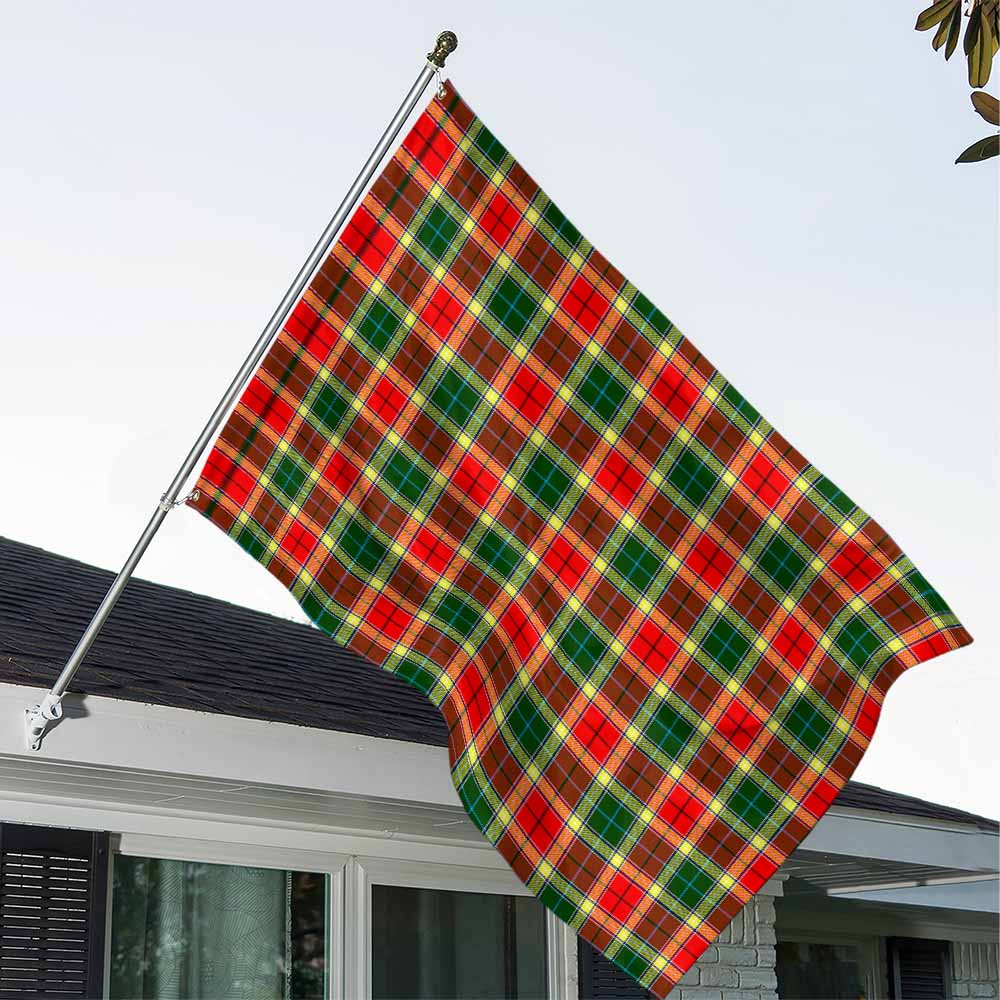 Tartan Vibes Clothing Gibson (Gibbs or Gibsone) Tartan House Flag