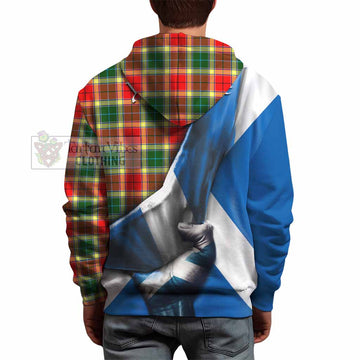 Gibson (Gibbs or Gibsone) Tartan Hoodie with Family Crest Scotland Patriotic Style