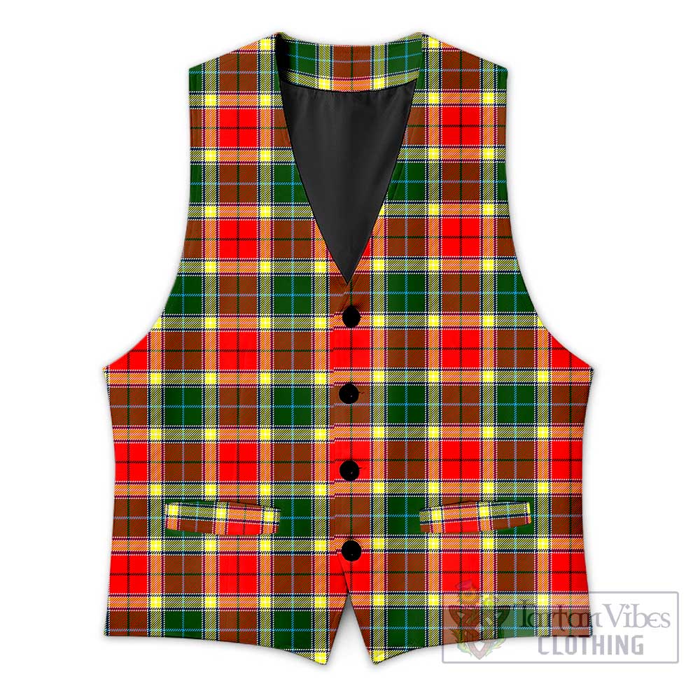 Tartan Vibes Clothing Gibson (Gibbs or Gibsone) Tartan Men's Sleeveless Suit Vest