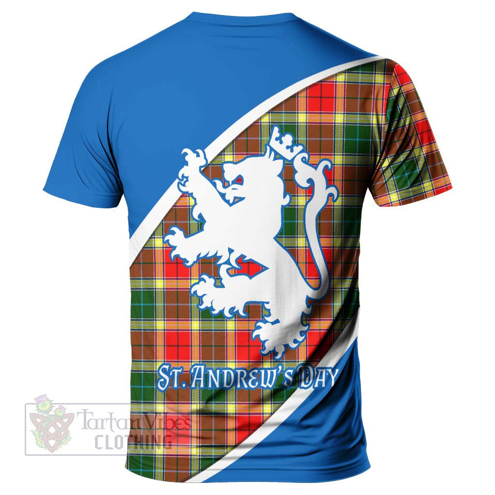 Tartan Vibes Clothing Gibson (Gibbs or Gibsone) Family Crest Tartan T-Shirt Celebrate Saint Andrew's Day in Style