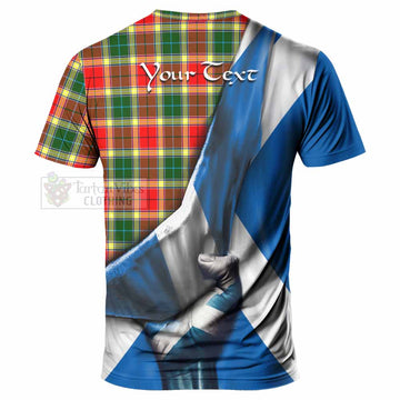 Gibson (Gibbs or Gibsone) Tartan T-Shirt with Family Crest Scotland Patriotic Style