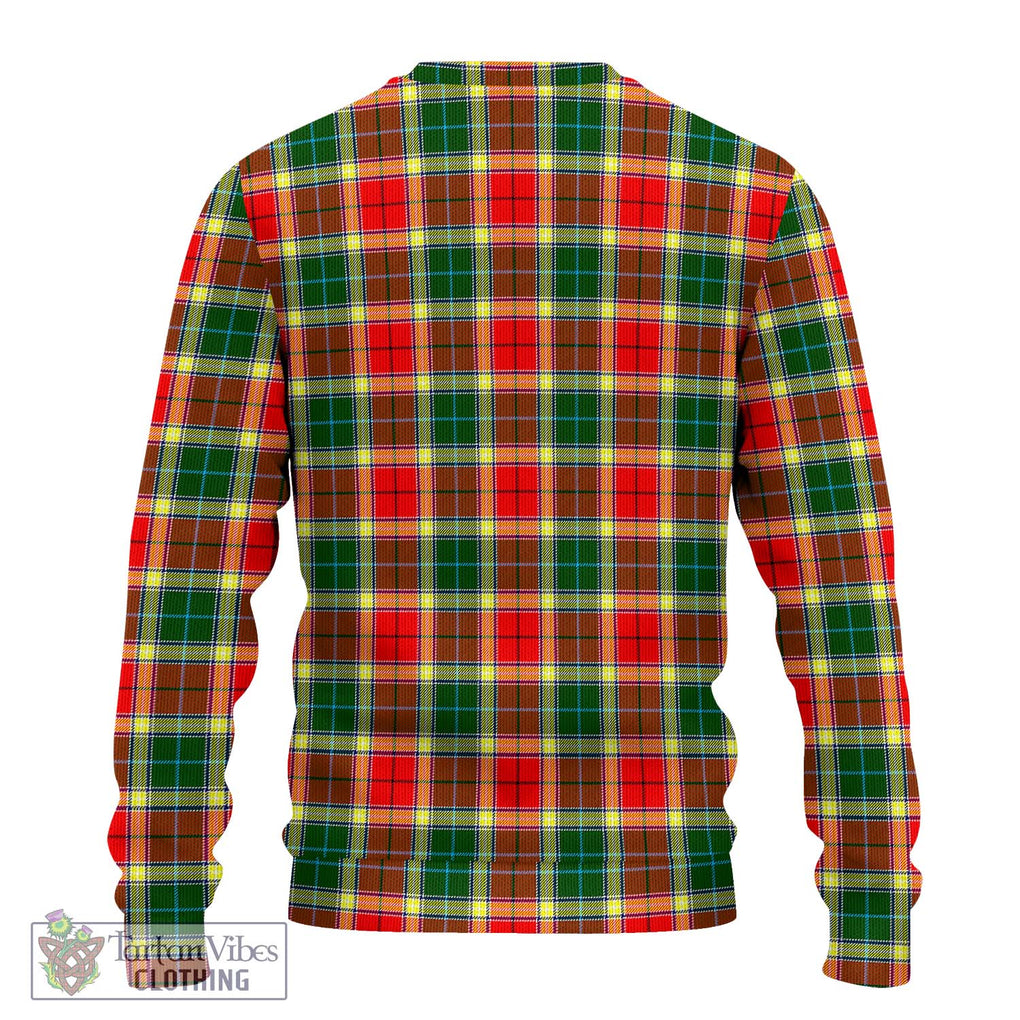 Gibsone Tartan Knitted Sweater with Family Crest DNA In Me Style - Tartanvibesclothing Shop