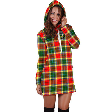 Gibson (Gibbs or Gibsone) Tartan Hoodie Dress with Family Crest