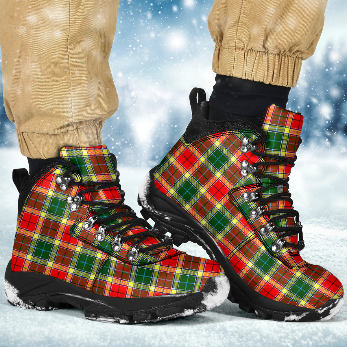 Gibsone (Gibson-Gibbs) Tartan Alpine Boots - Tartanvibesclothing