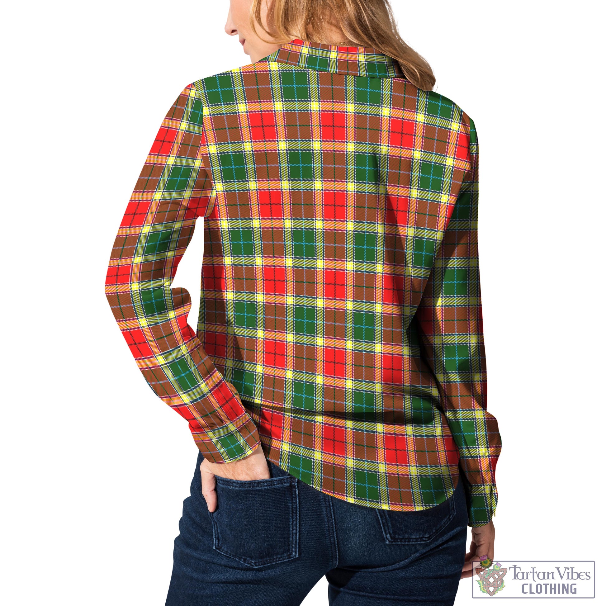 Gibsone (Gibson-Gibbs) Tartan Womens Casual Shirt