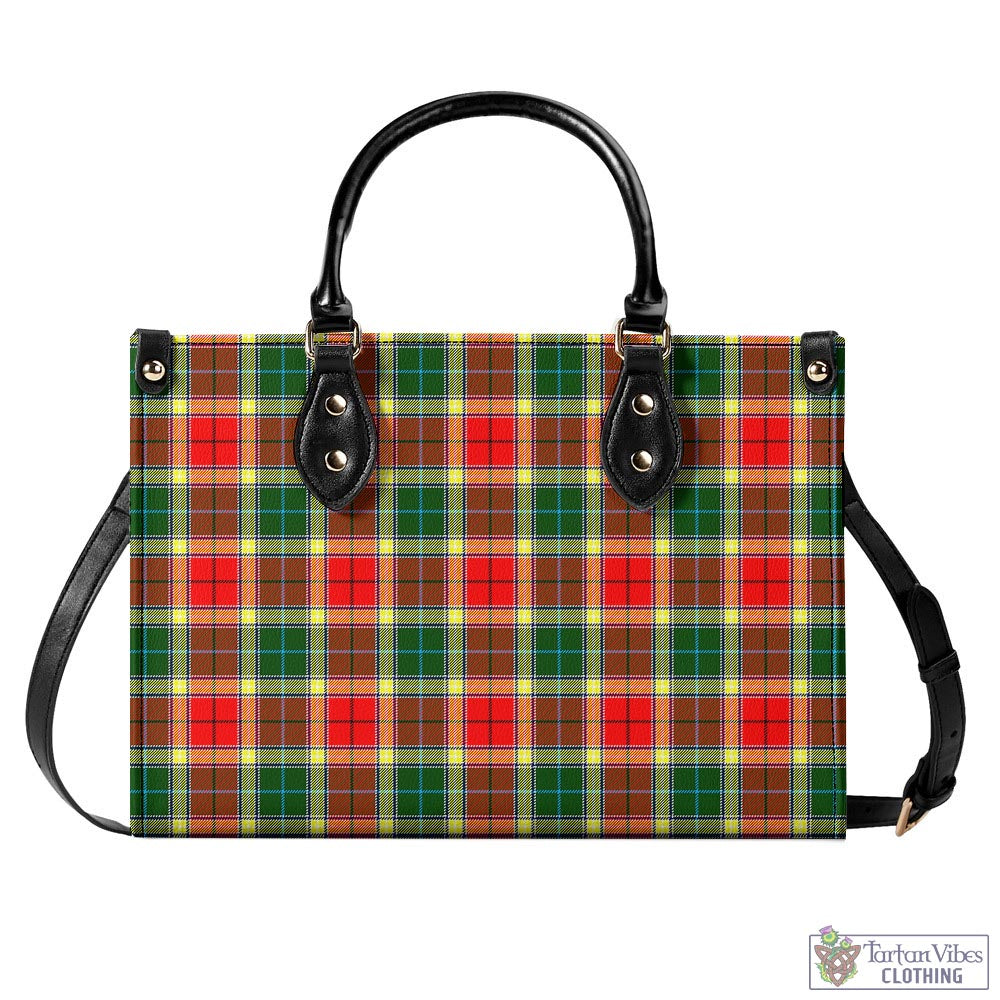 Tartan Vibes Clothing Gibsone (Gibson-Gibbs) Tartan Luxury Leather Handbags