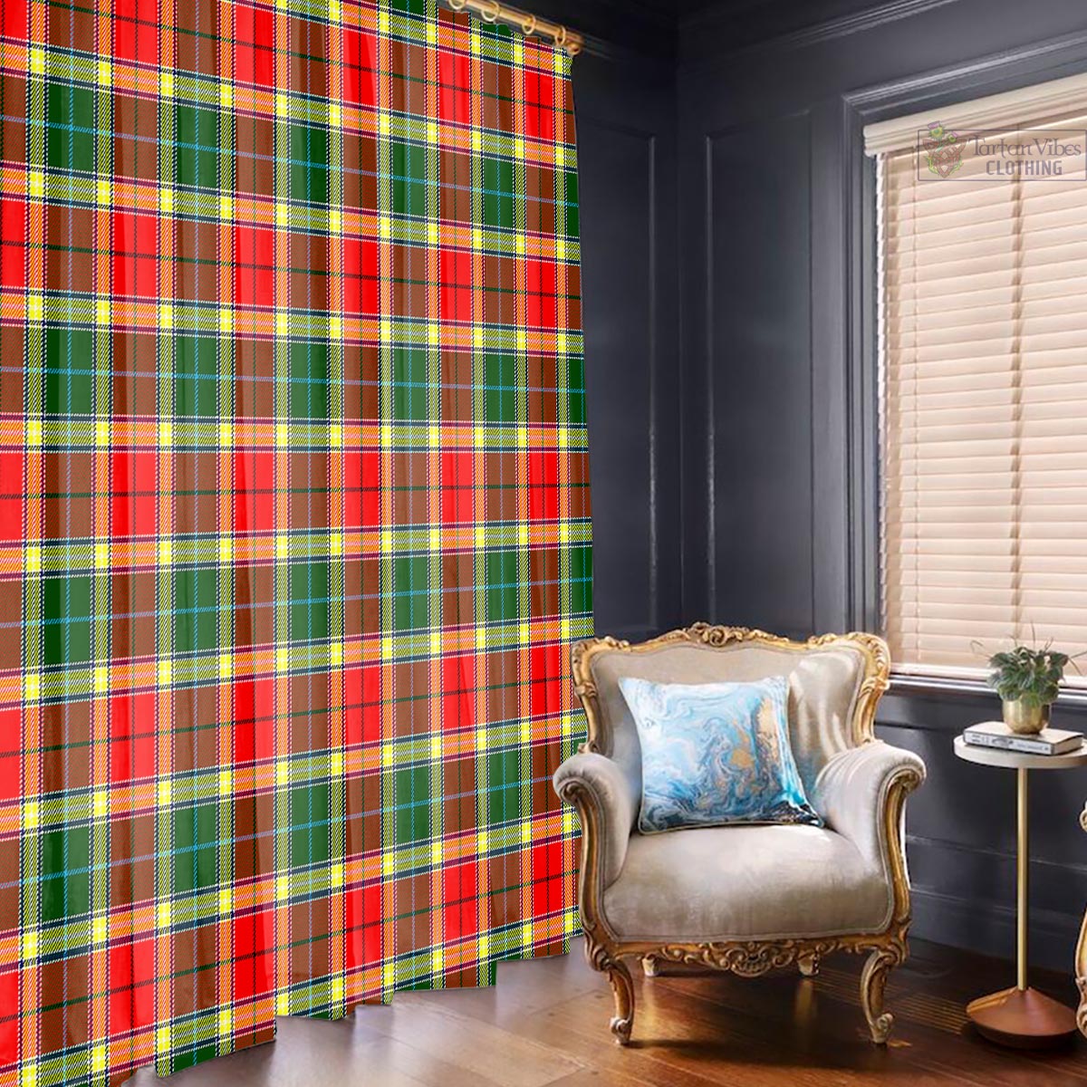 Gibsone (Gibson-Gibbs) Tartan Window Curtain