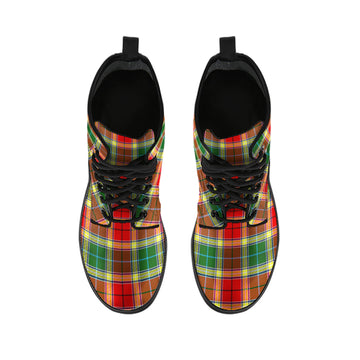 Gibsone (Gibson-Gibbs) Tartan Leather Boots