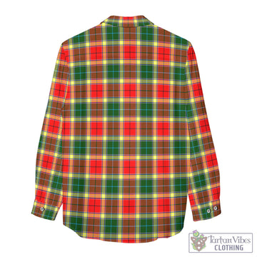 Gibson (Gibbs or Gibsone) Tartan Women's Casual Shirt with Family Crest