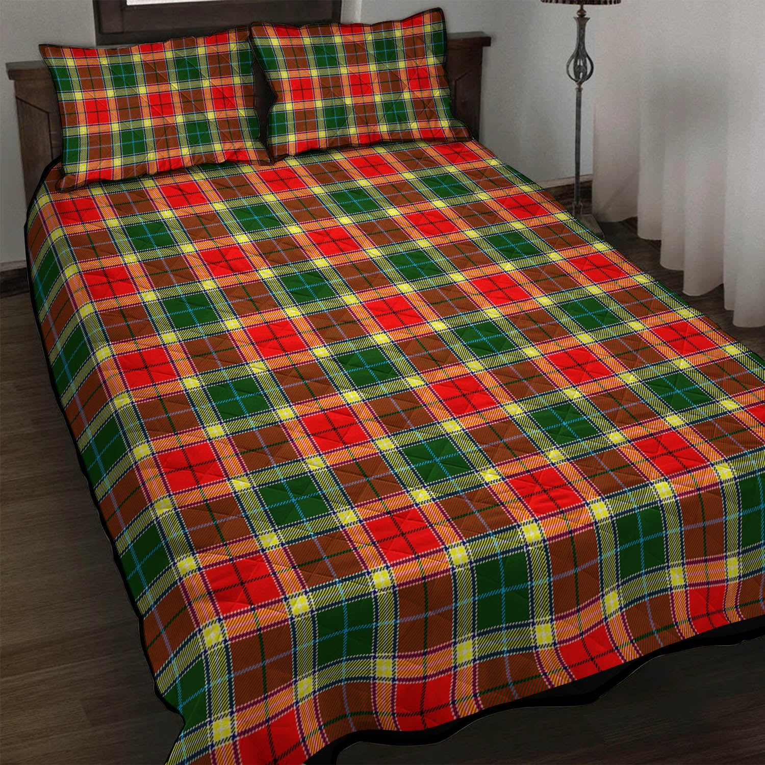 Gibsone (Gibson-Gibbs) Tartan Quilt Bed Set - Tartan Vibes Clothing