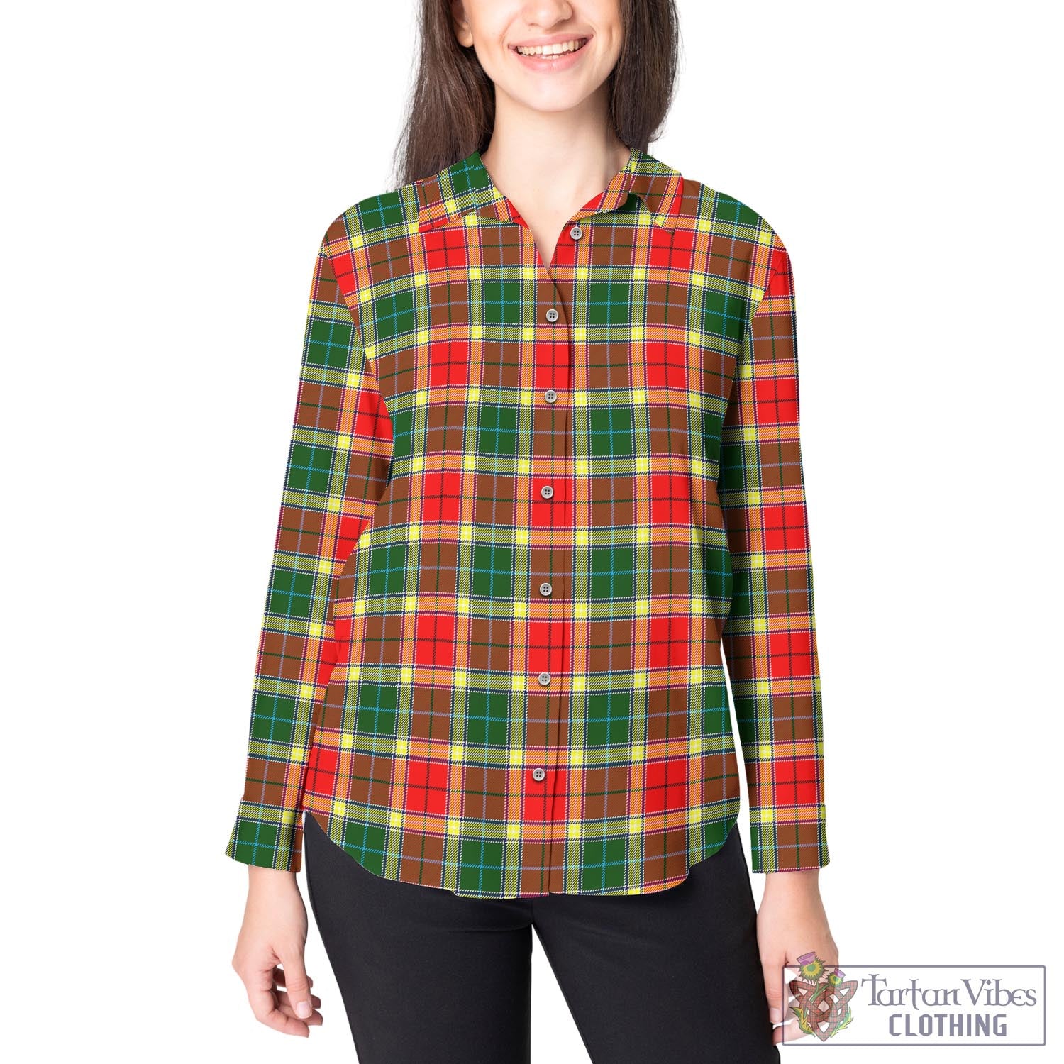 Gibsone (Gibson-Gibbs) Tartan Womens Casual Shirt