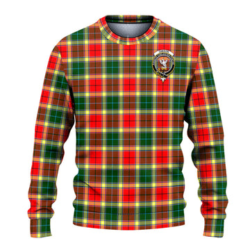 Gibson (Gibbs or Gibsone) Tartan Ugly Sweater with Family Crest