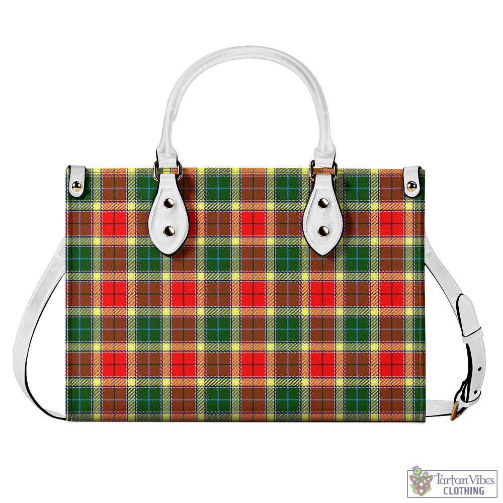 Tartan Vibes Clothing Gibsone (Gibson-Gibbs) Tartan Luxury Leather Handbags