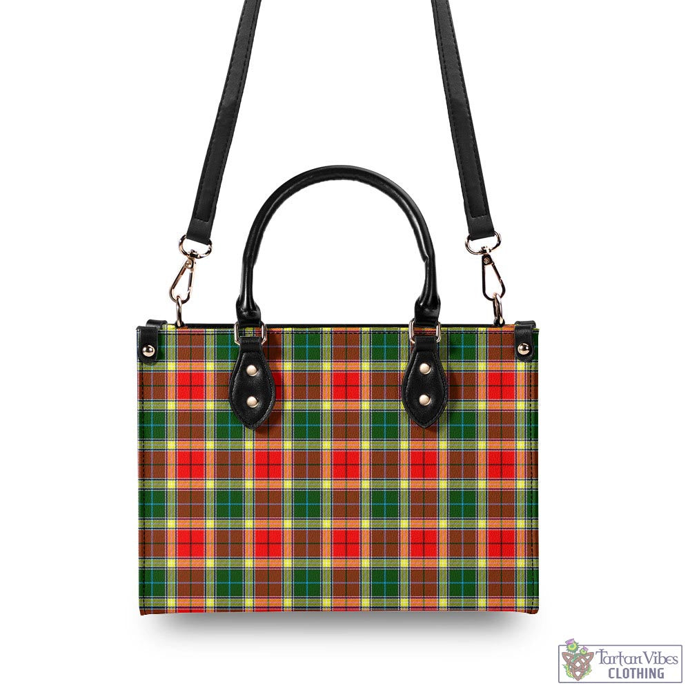 Tartan Vibes Clothing Gibsone (Gibson-Gibbs) Tartan Luxury Leather Handbags