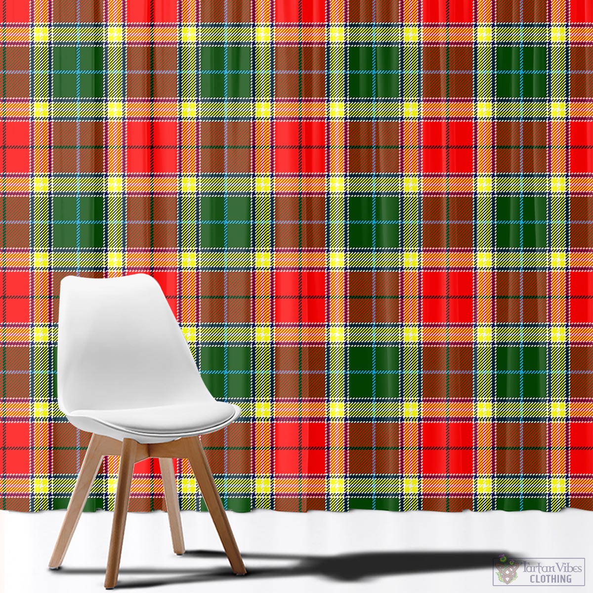 Gibsone (Gibson-Gibbs) Tartan Window Curtain