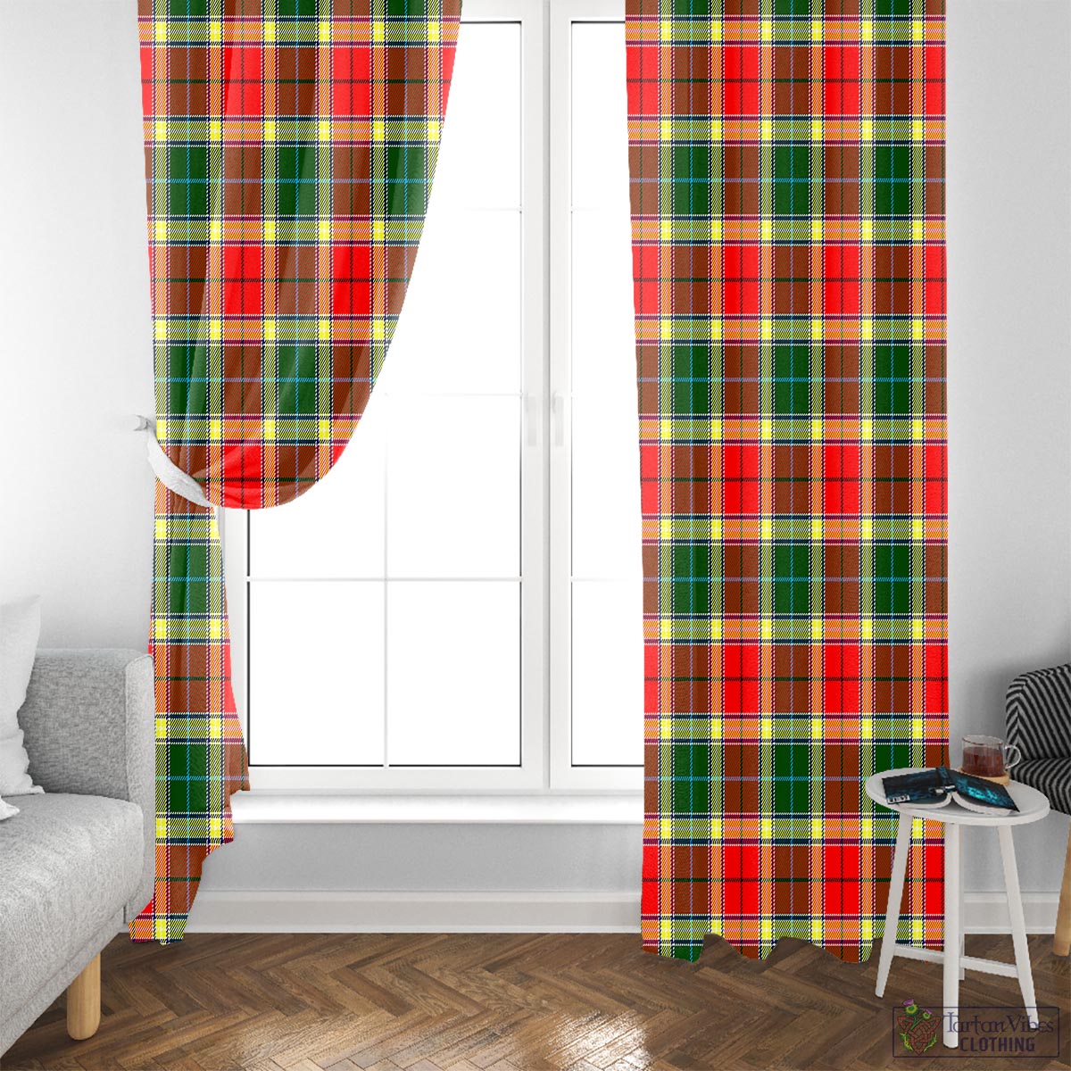 Gibsone (Gibson-Gibbs) Tartan Window Curtain