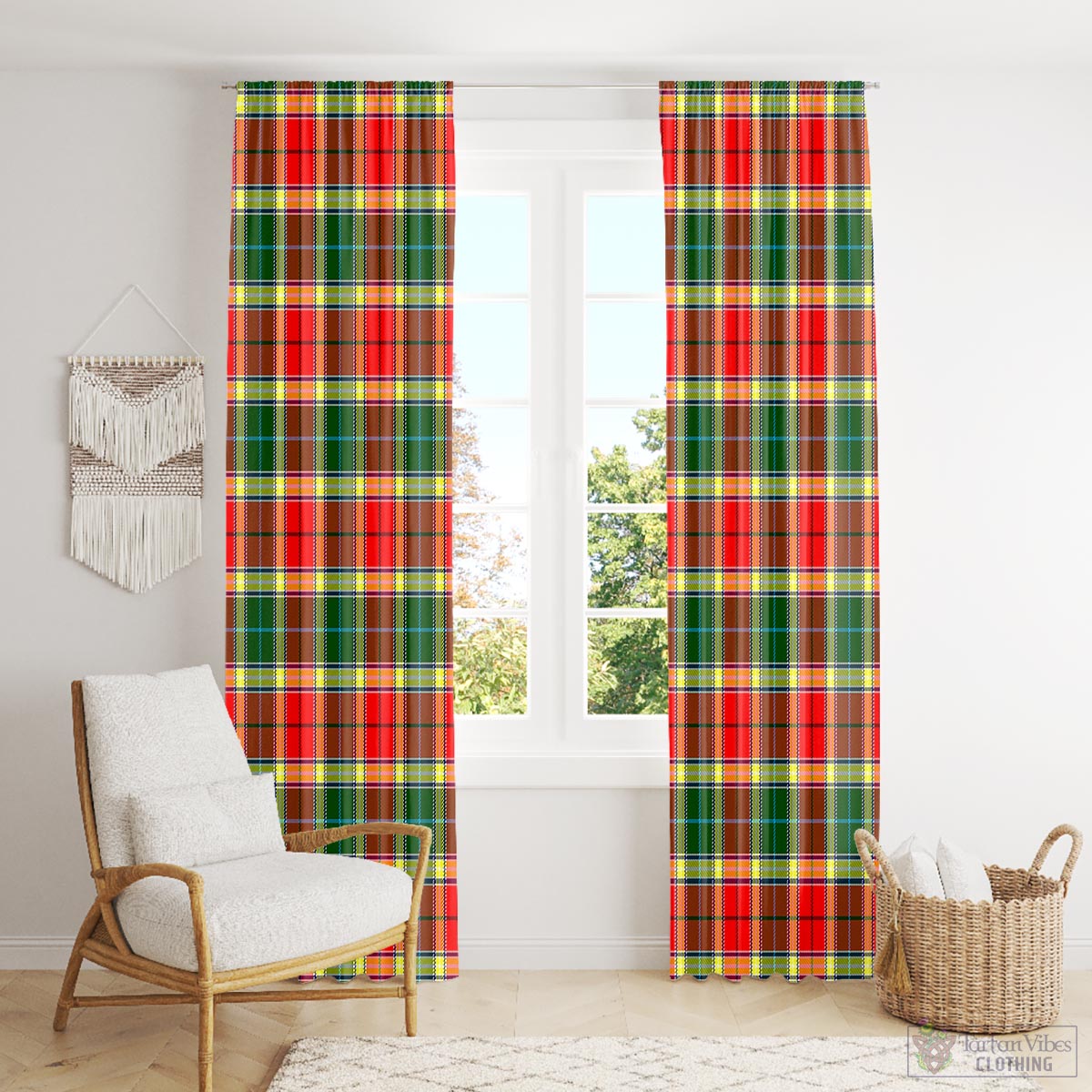 Gibsone (Gibson-Gibbs) Tartan Window Curtain