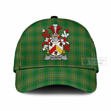 Gilbert Irish Clan Tartan Classic Baseball Cap with Coat of Arms - Tartan Vibes Clothing