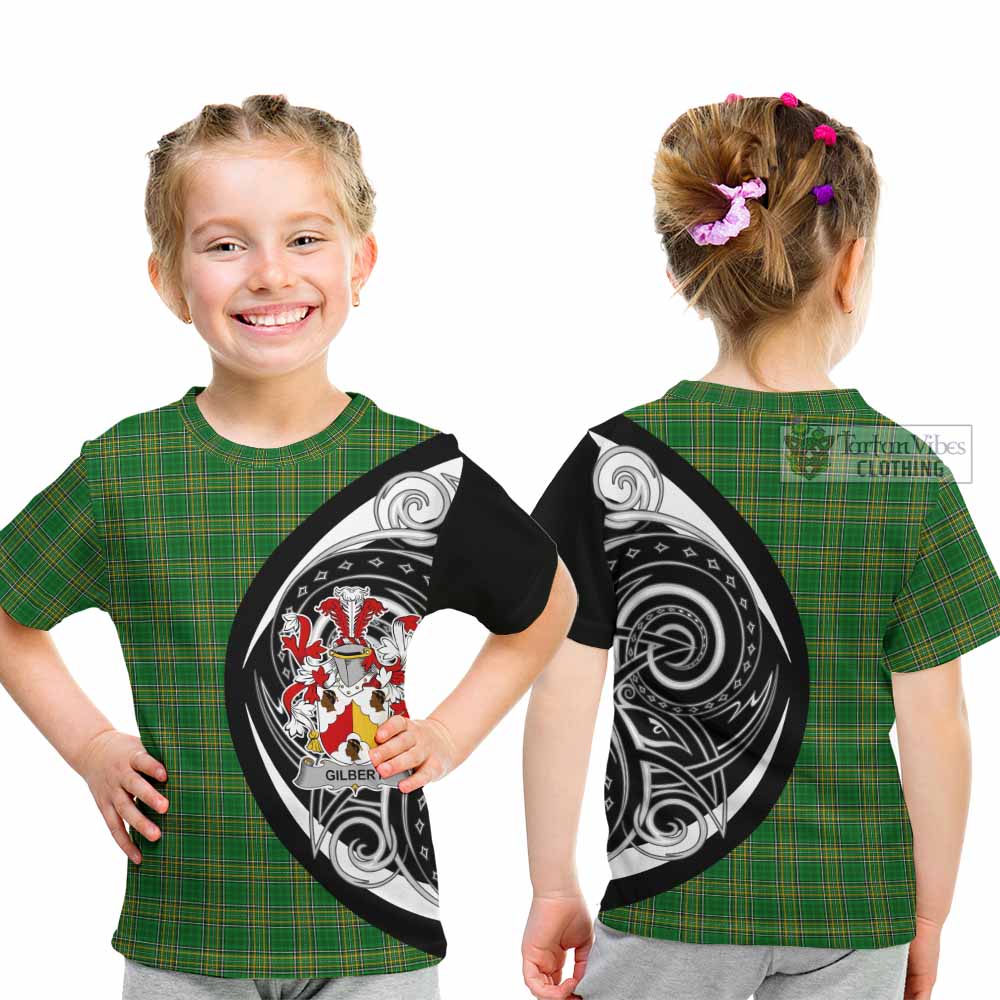 Gilbert Irish Clan Kid T-Shirt Celtic Circle Style - Tartan Vibes Clothing
