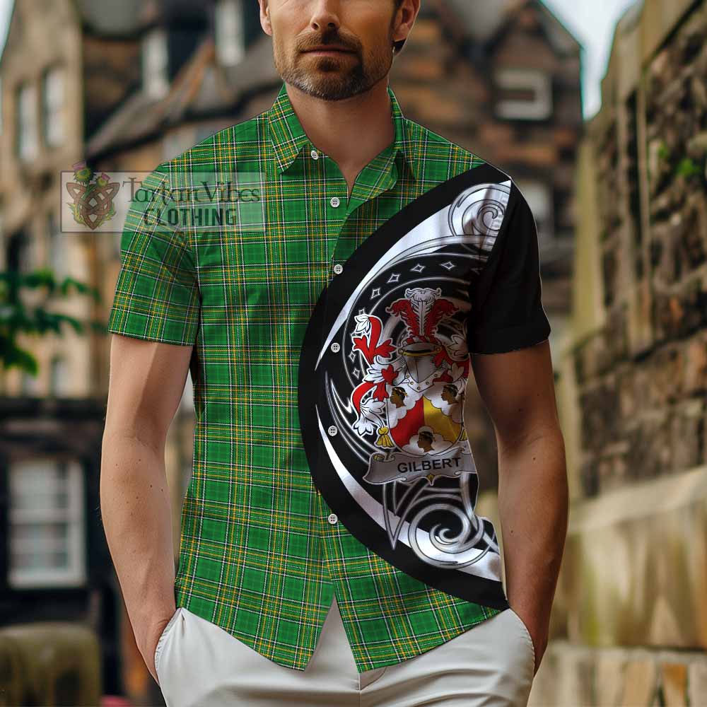 Gilbert Irish Clan Hawaiian Shirt Celtic Circle Style - Tartan Vibes Clothing