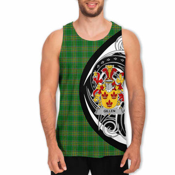 Gillen Irish Clan Men's Tank Top Celtic Circle Style Men - Tartan Vibes Clothing