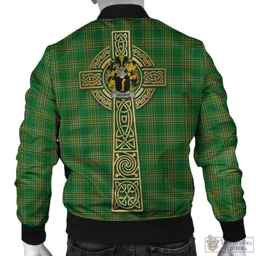 Gillman Irish Clan Tartan Bomber Jacket with Coat of Arms Celtic Tree of Life - Tartan Vibes Clothing
