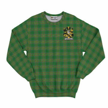 Gillson Irish Clan Tartan Sweatshirt with Coat of Arms