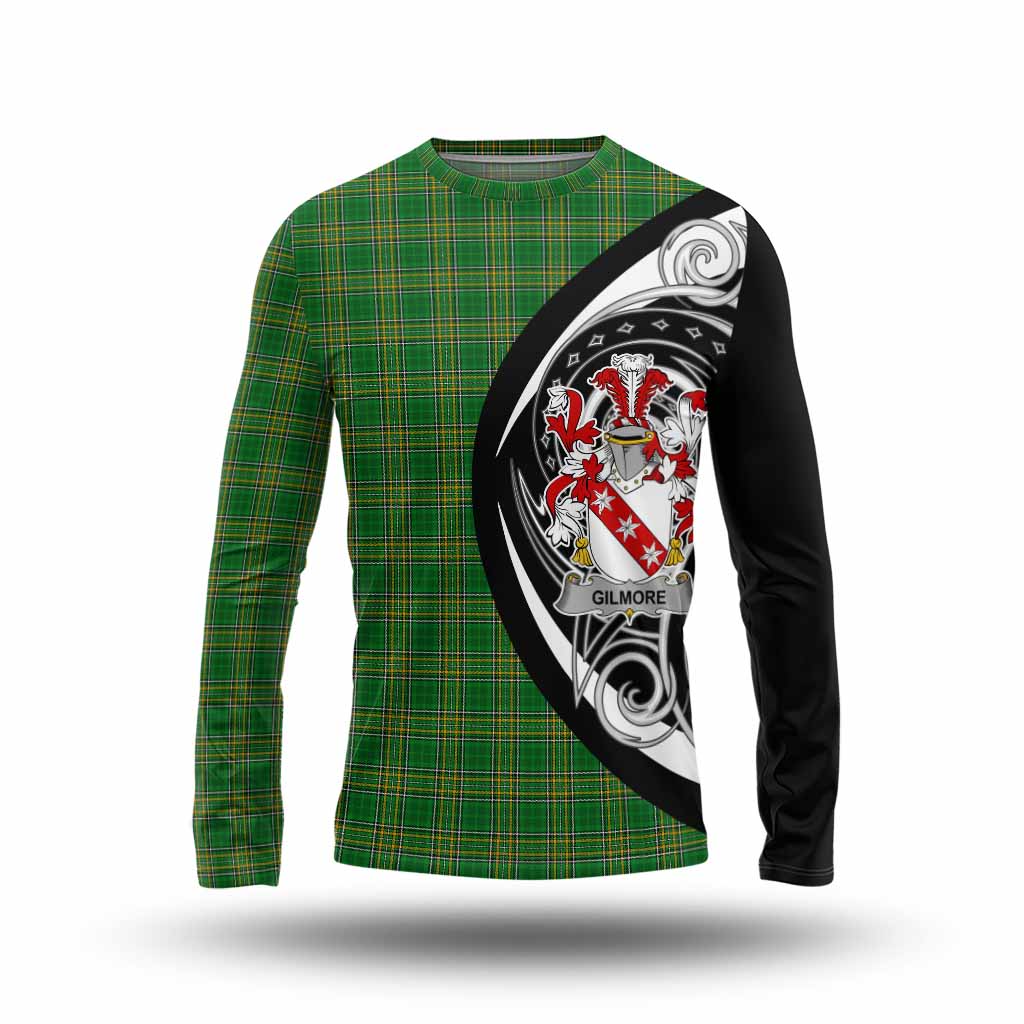 Gilmore Irish Clan Long Sleeve T-Shirt Celtic Circle Style Unisex - Tartan Vibes Clothing