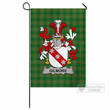 Gilmore Irish Clan Tartan Flag with Coat of Arms