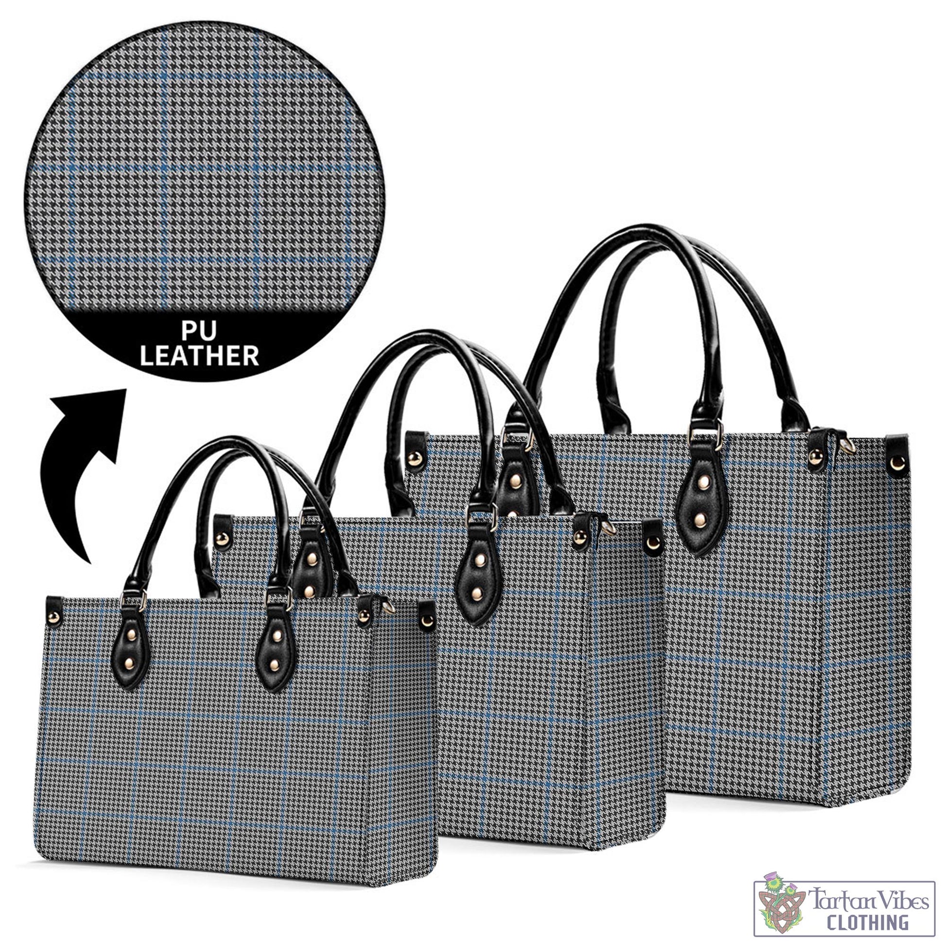 Tartan Vibes Clothing Gladstone Tartan Luxury Leather Handbags
