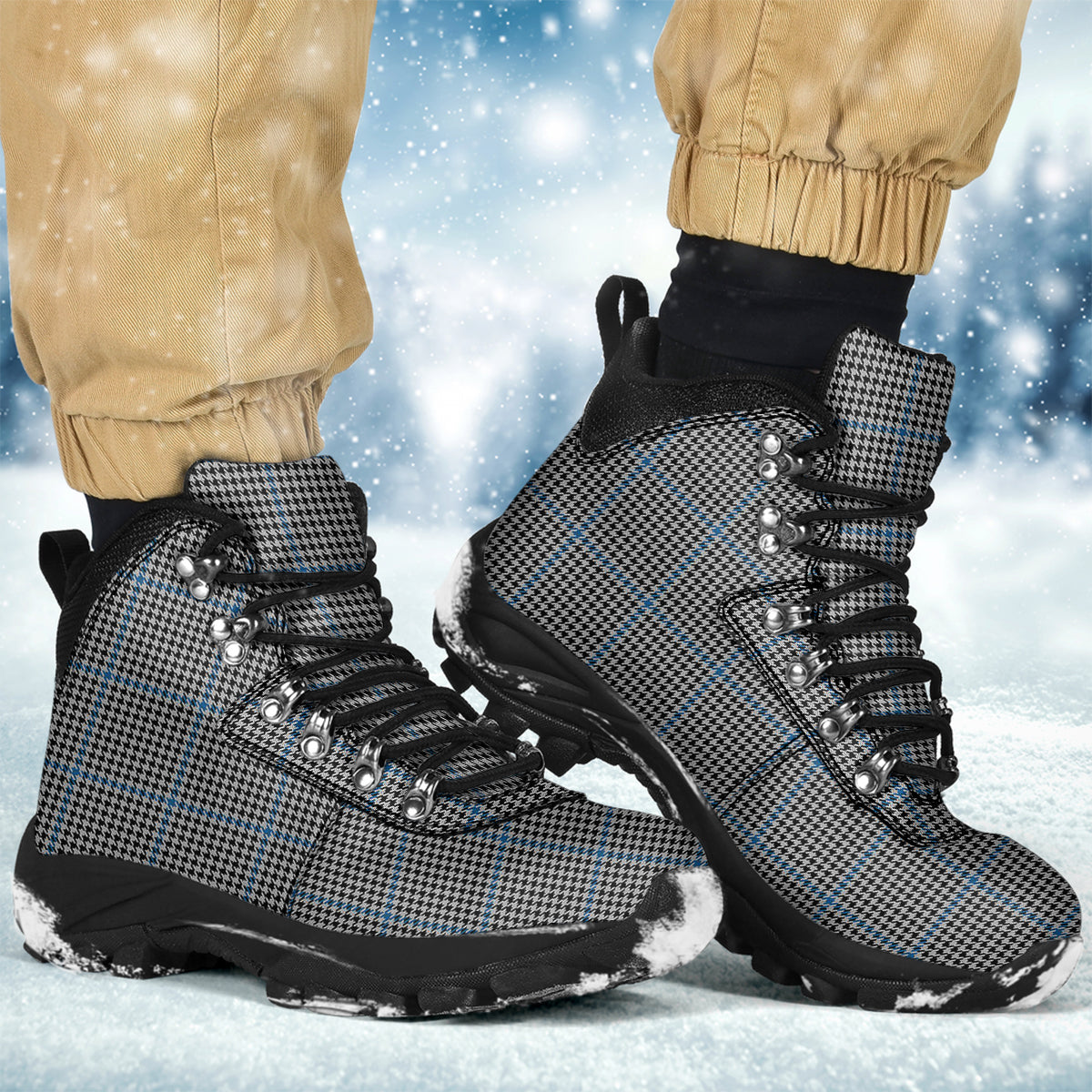 Gladstone Tartan Alpine Boots - Tartanvibesclothing